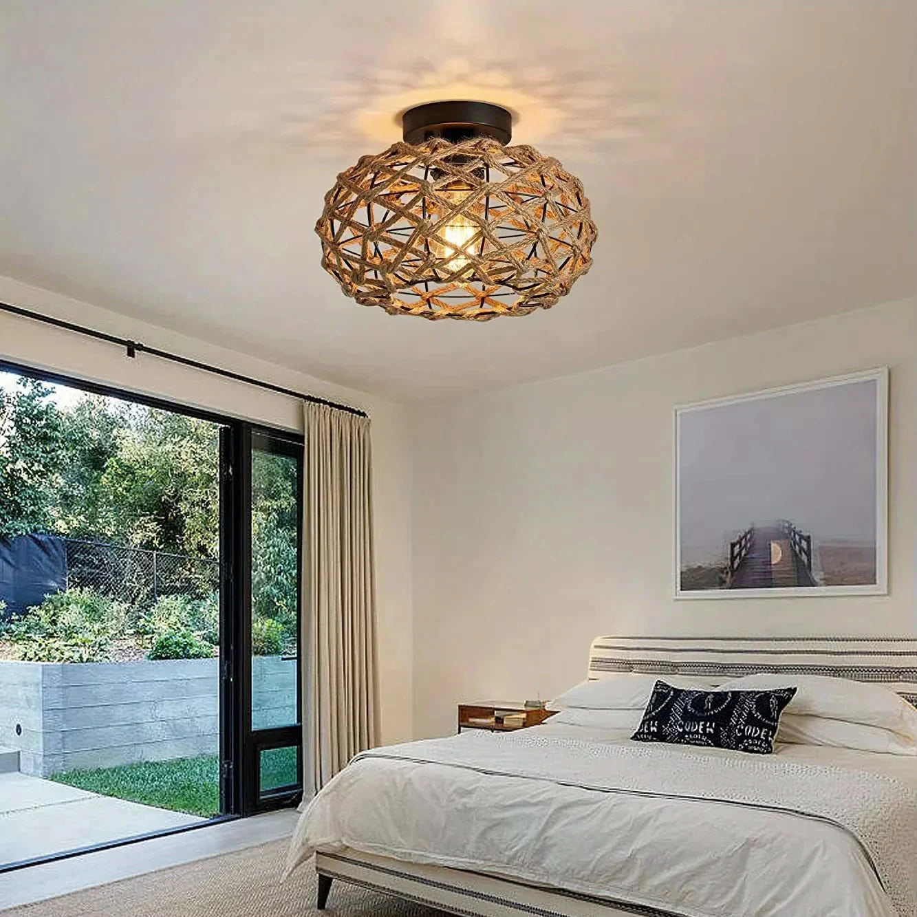 LunaRust Loft Lamp in Industrial Design