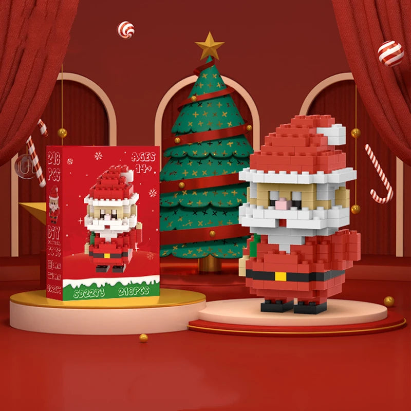 Christmas Theme Building Blocks