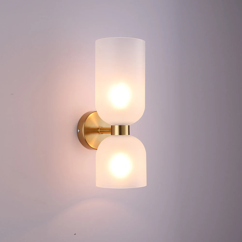 GlowGlass - Elegant Adjustable Lighting Glass Wall Light