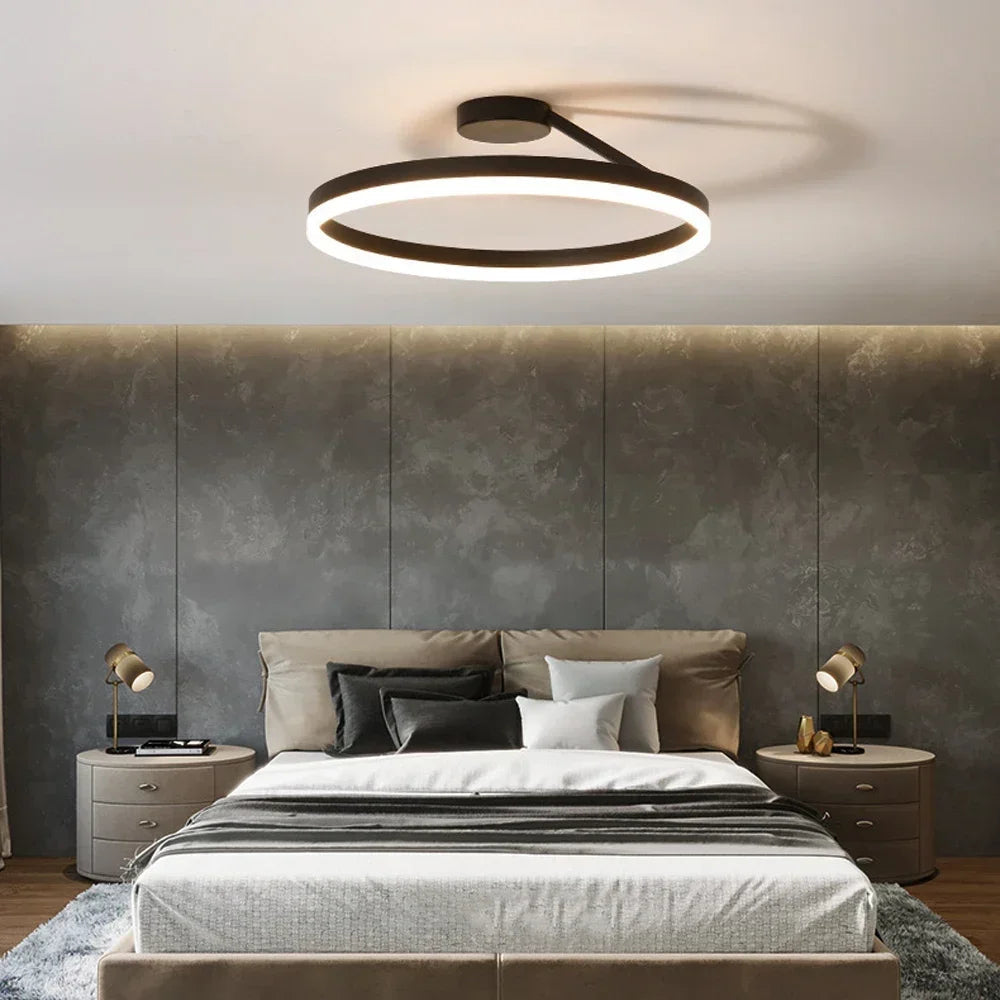 NordiskLys – Scandinavian LED Ceiling Lamp for the Bedroom