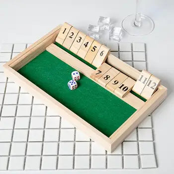 Fun Family Games | Shut The Box Board Game