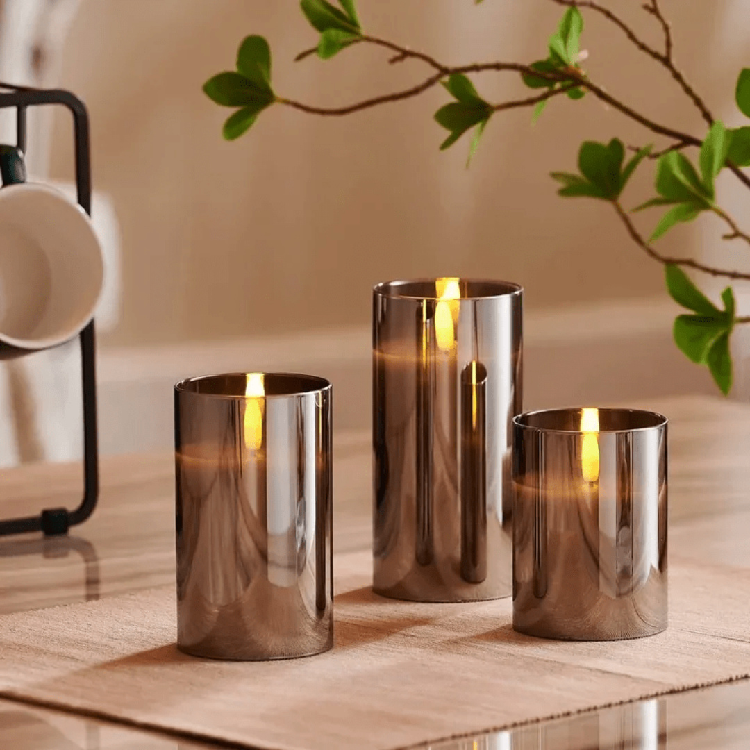 AmberLys Scented Candles in Glass | Buy 1 Get 2 Free