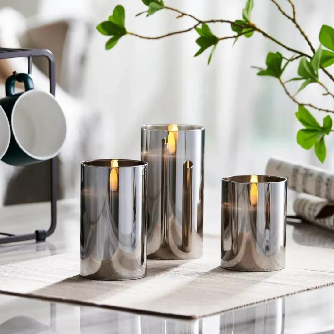 AmberLys Scented Candles in Glass | Buy 1 Get 2 Free