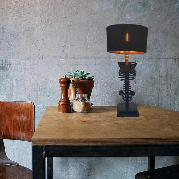 BoneLight - Enigmatic Skeleton Table Lamp