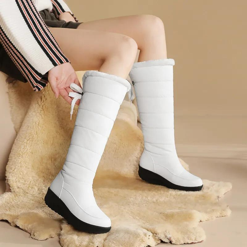 Else - Warm non-slip fur-lined knee-high boots