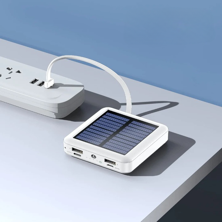 Lightweight solar power bank