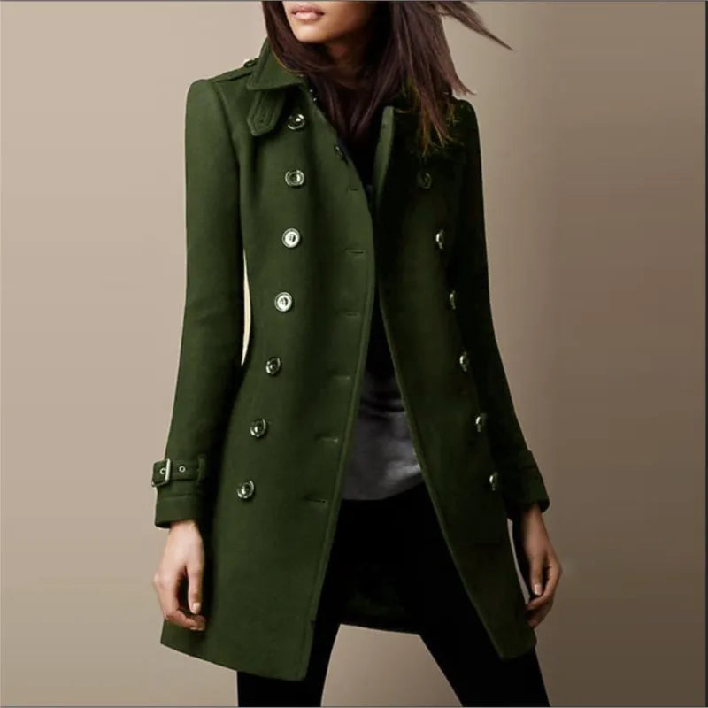 Jona Elegant Coat with Lapels