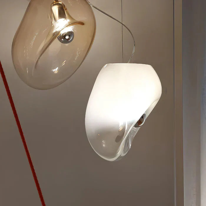 Dråbelux Elegant Glass Pendant Light – Stylish Ceiling Lighting with Soft Light