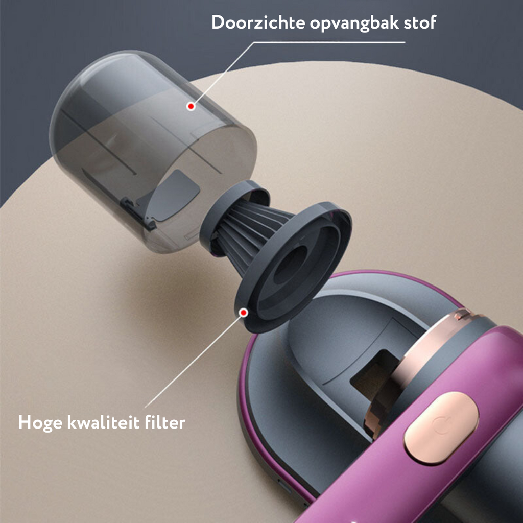 DustAway powerful UV vacuum cleaner for a dust-free home