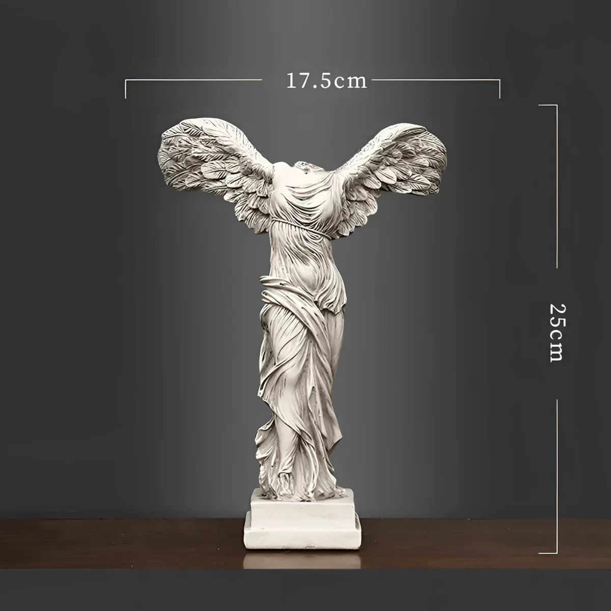 Sculpture of Glory - Winged sculpture for artistic spaces