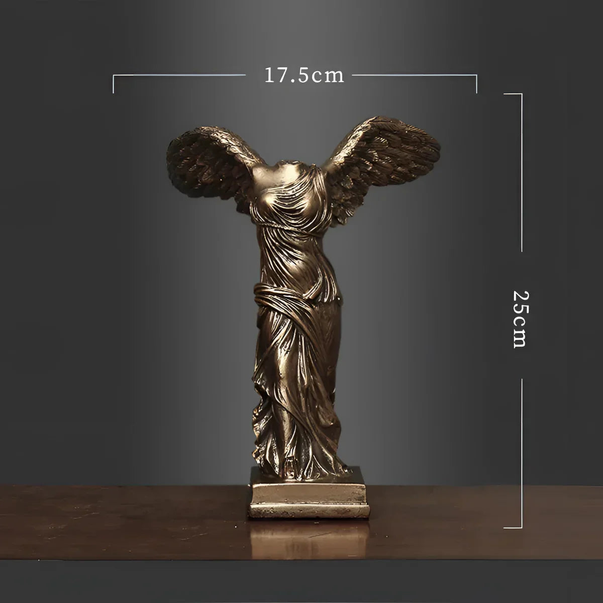 Sculpture of Glory - Winged sculpture for artistic spaces