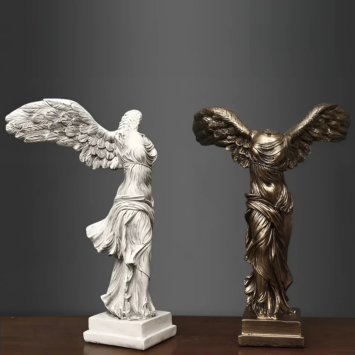 Sculpture of Glory - Winged sculpture for artistic spaces