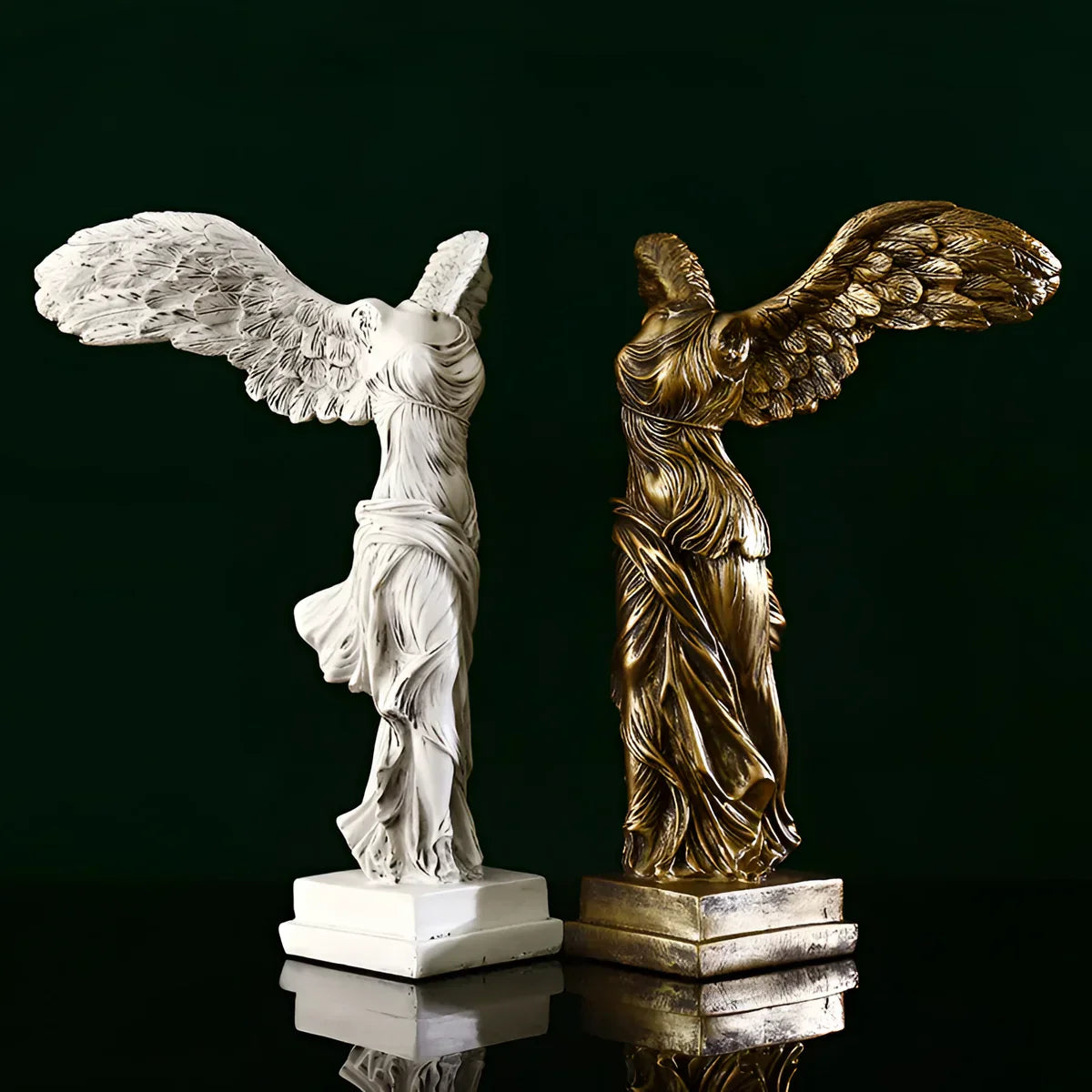 Sculpture of Glory - Winged sculpture for artistic spaces