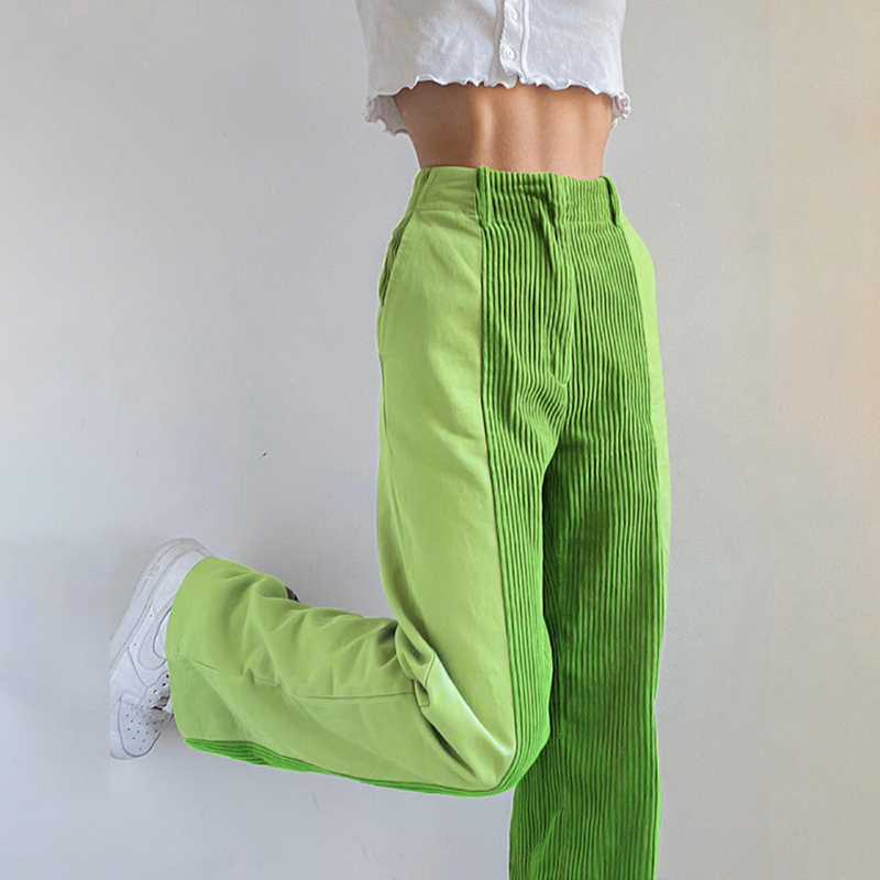 Jasmine | Stylish Straight-Leg Corduroy Pants