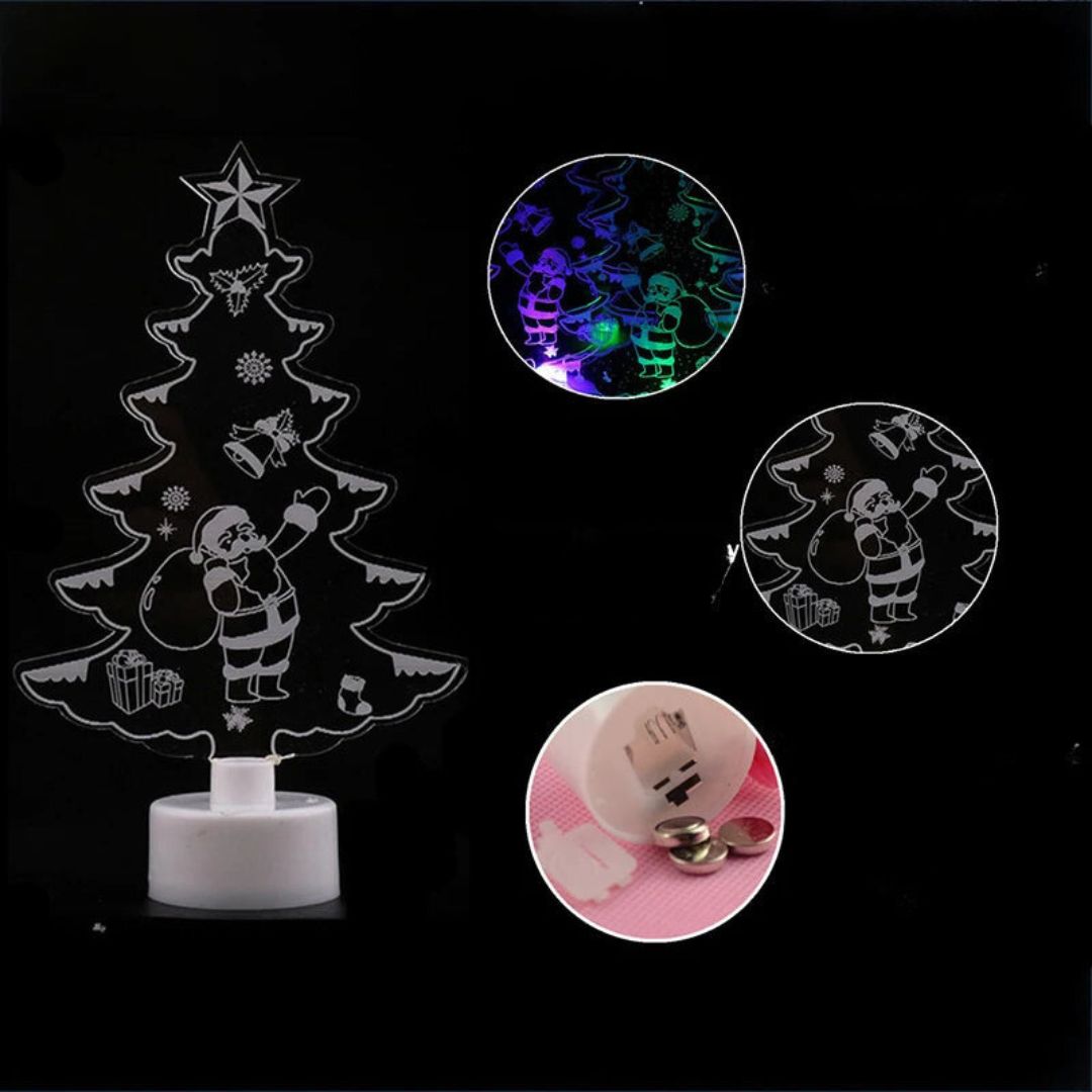 FrostyGlow - colorful LED snowman lights