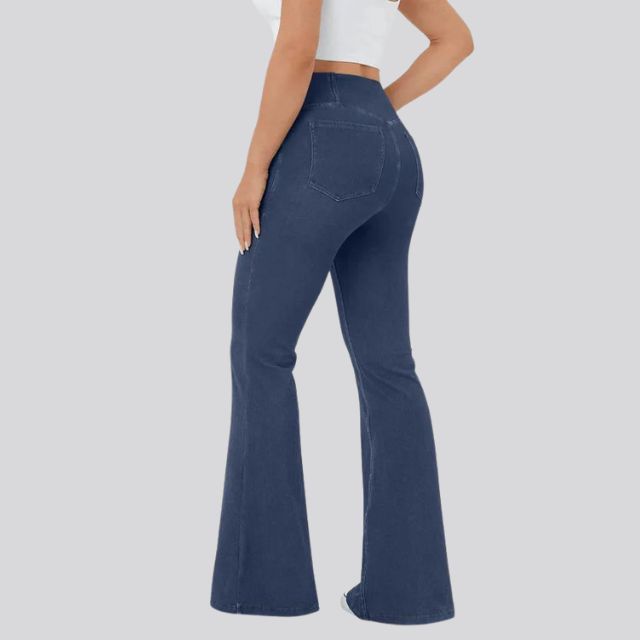 Lea | High-Waisted Flare Leggings