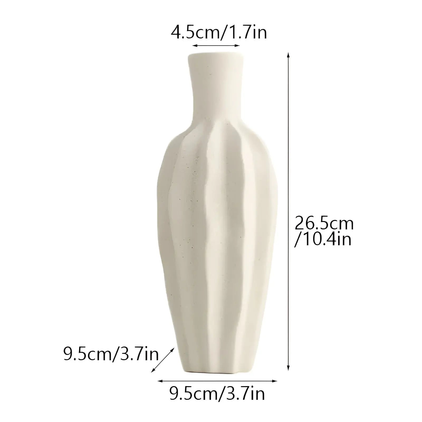 Elysian Bloom Minimalist Ceramic Vase