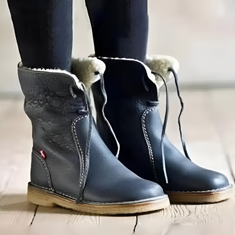 Katrine - Warm Waterproof Non-Slip Fur Winter Boots