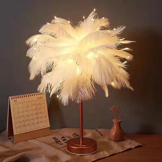 FeatherGlow - Ostrich Night Light