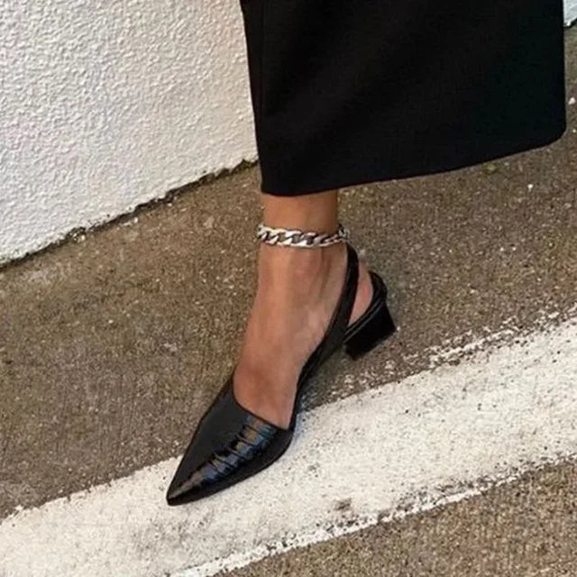 Malene - Casual slingback shoes with non-slip toe