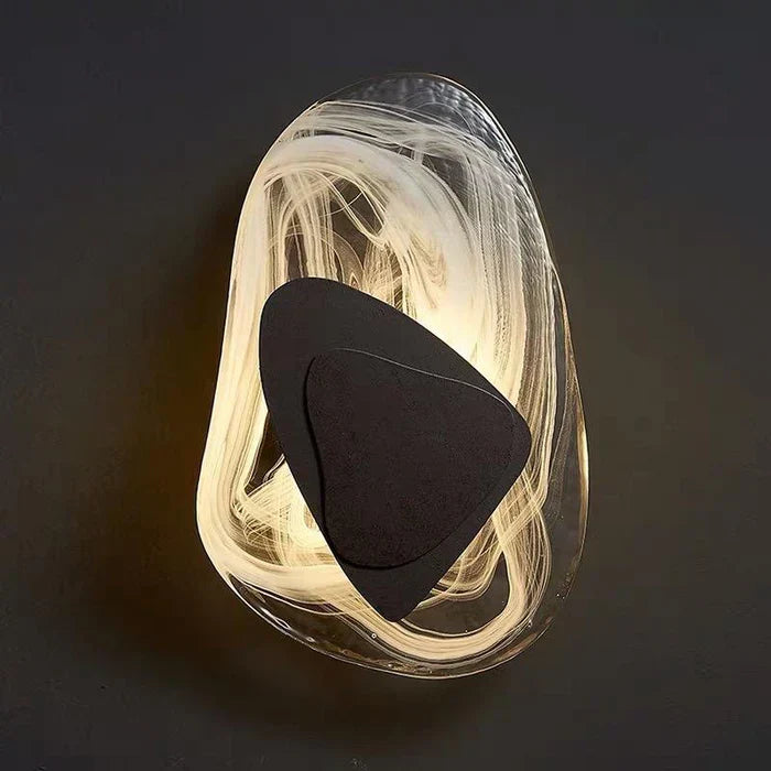 LumaCraft Modern LED Wall Lamp - Elegant Glass Design