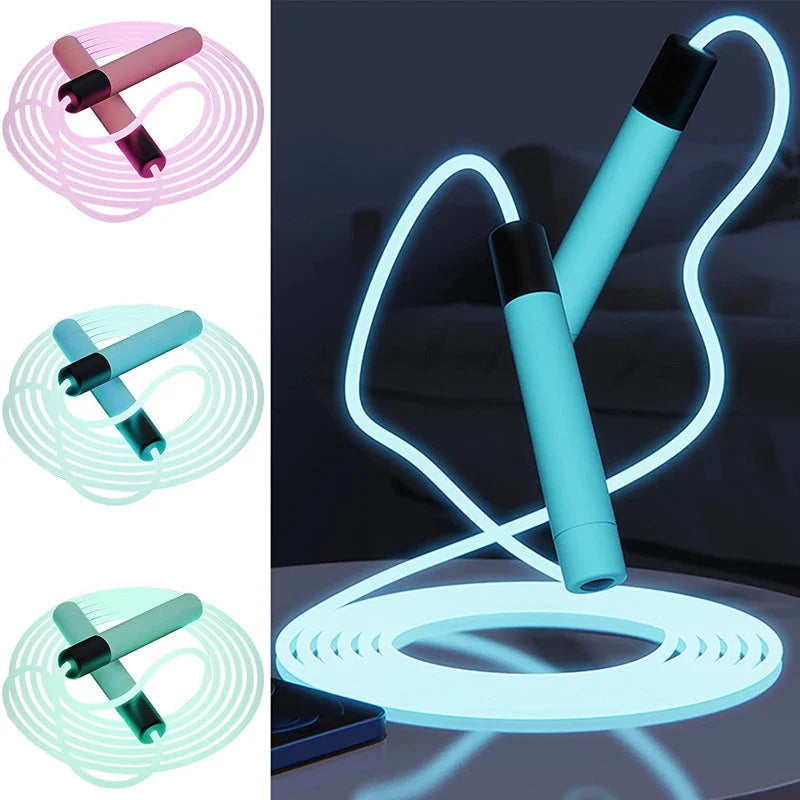 GlowFit - LED Light Jump Rope for Fitness and Fun