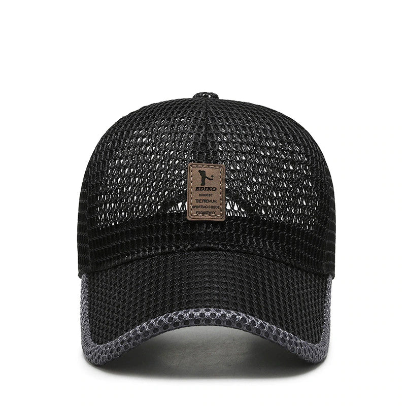 Bruce - Breathable Mesh Baseball Cap for a Sporty Look