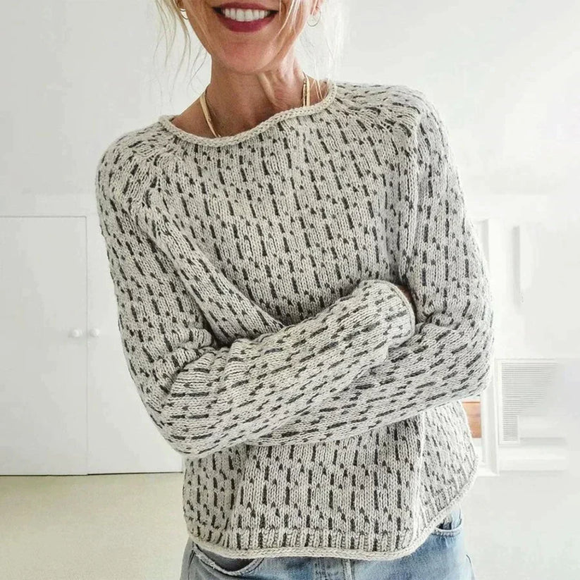 Noemi - Casual striped pattern sweater