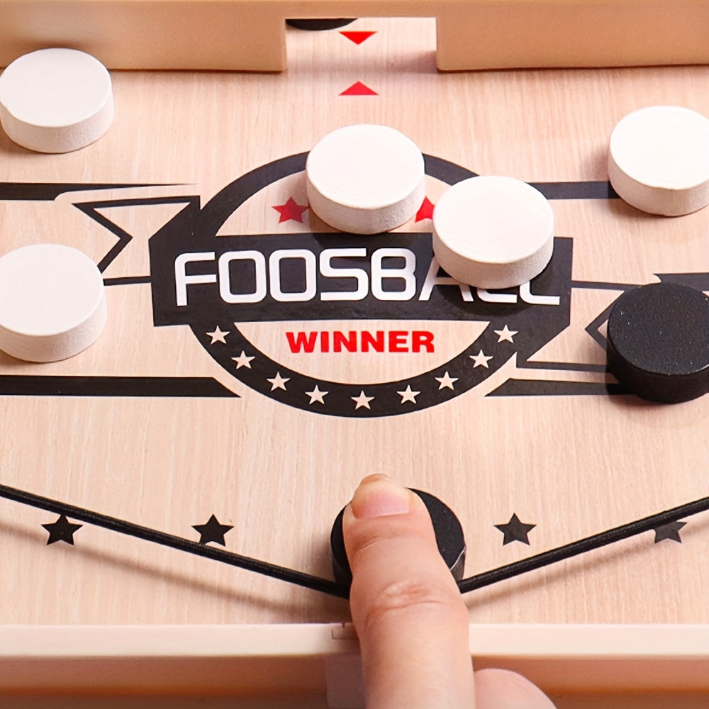 Tabletop Slingshot Hockey Wooden Table Game