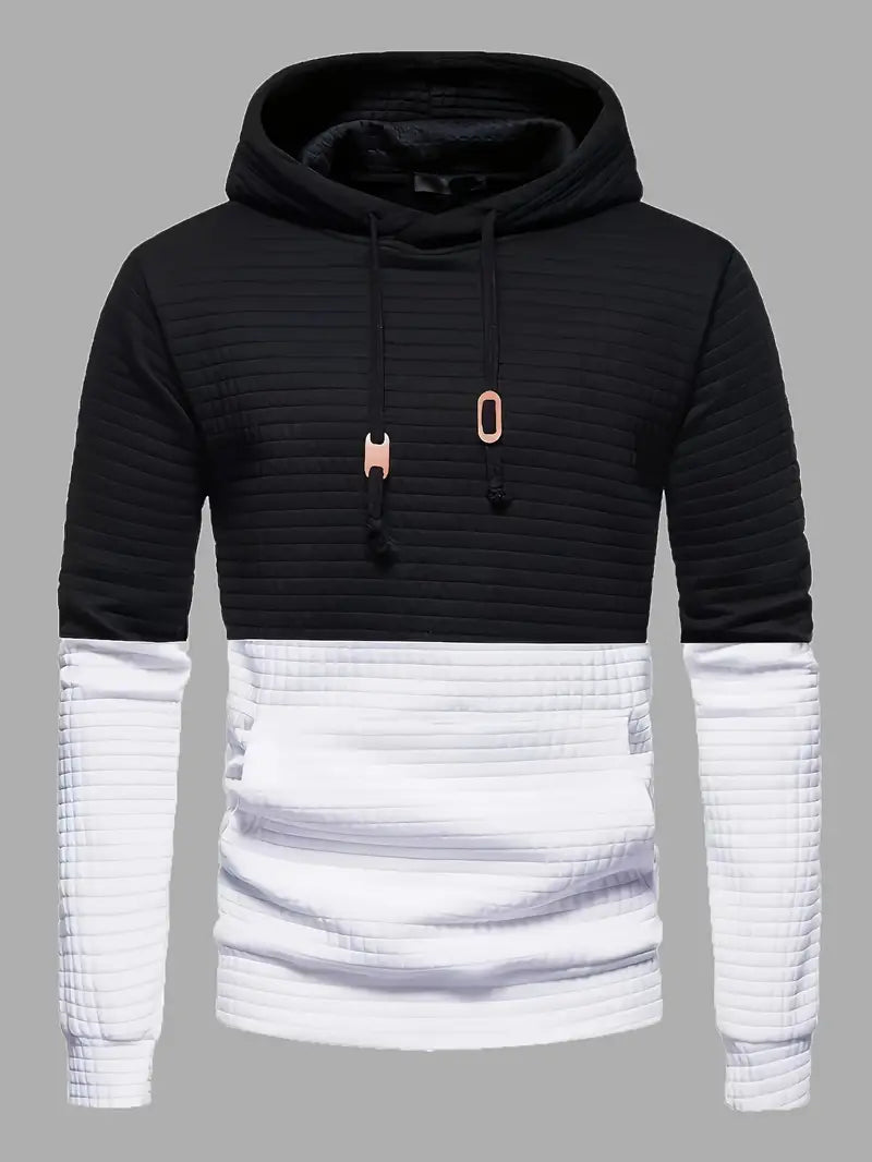 Rogger black and white hoodie jacket