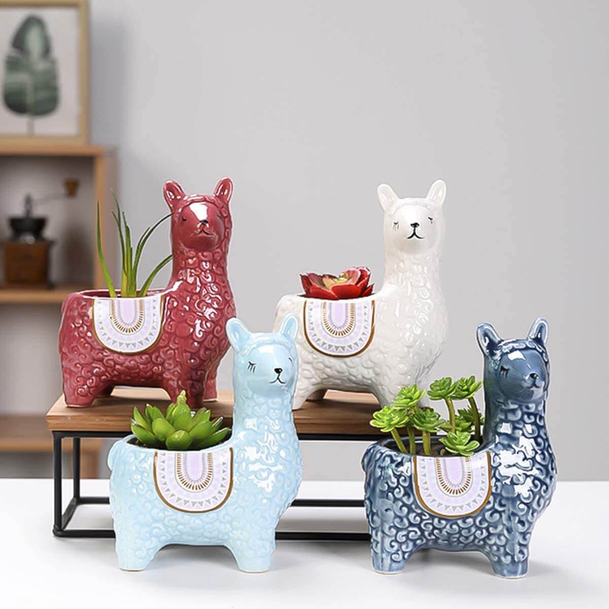 AlpacaSprout - Beautiful Alpaca Succulent Pot for Your Room