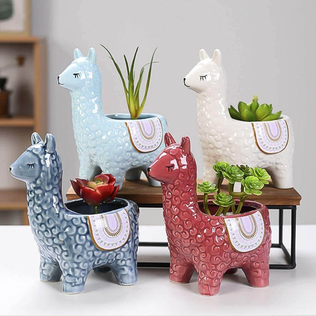 AlpacaSprout - Beautiful Alpaca Succulent Pot for Your Room