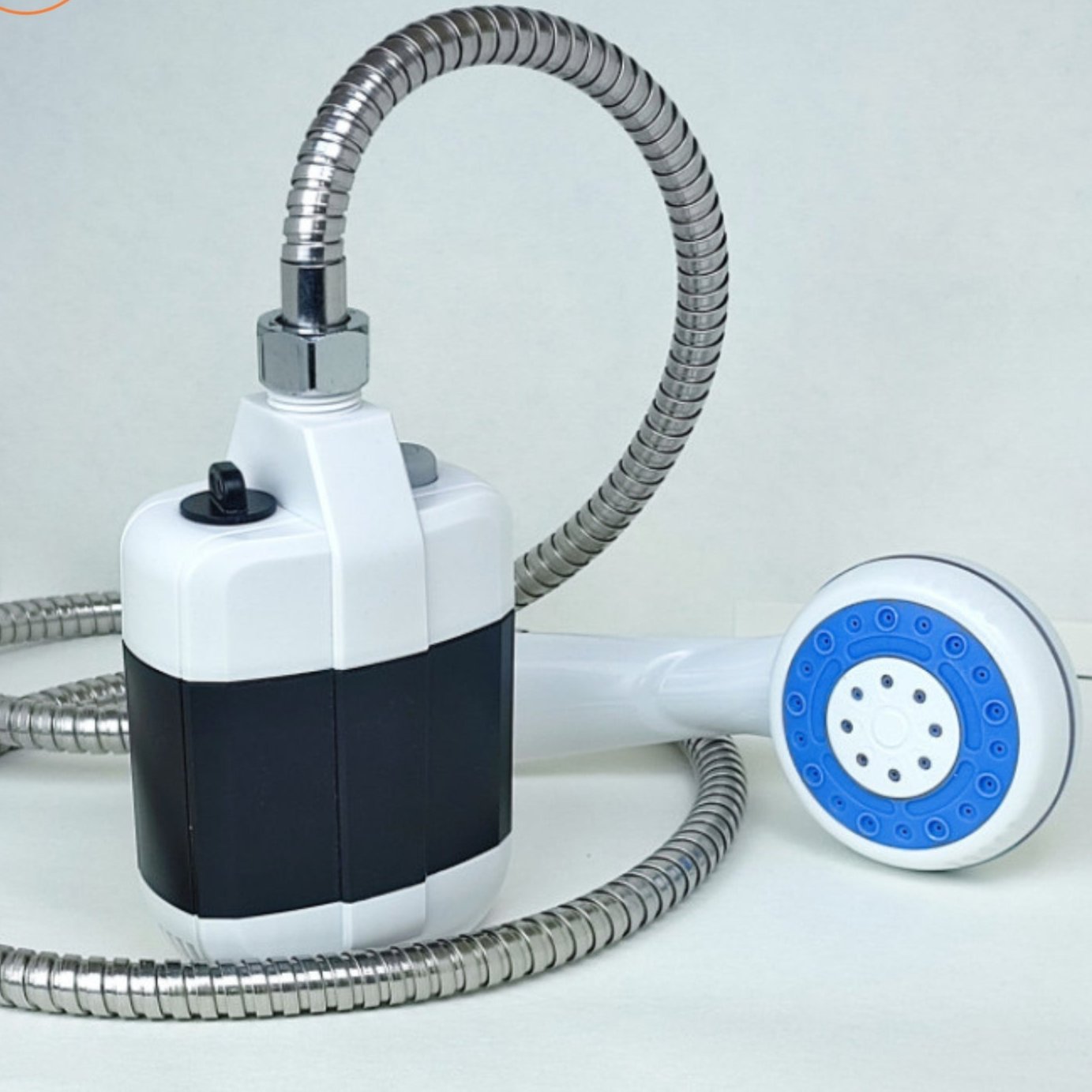 Aquacharge portable electric shower