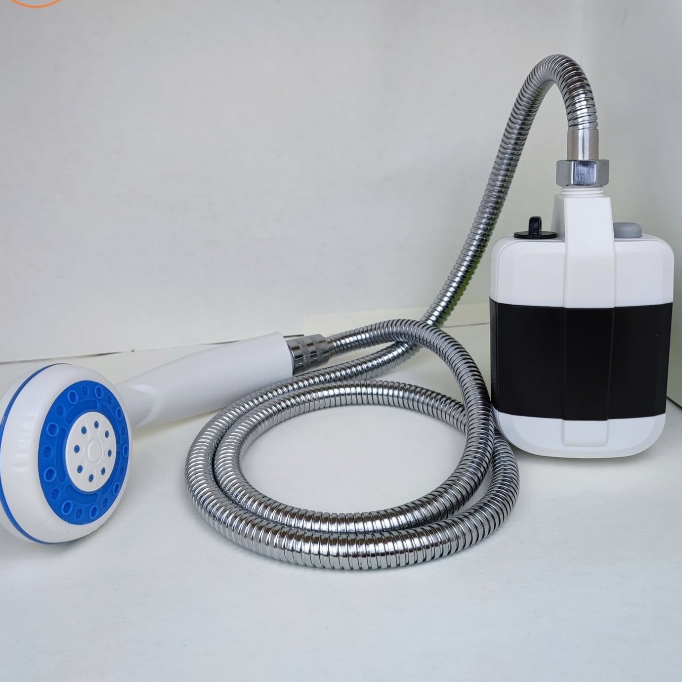 Aquacharge portable electric shower