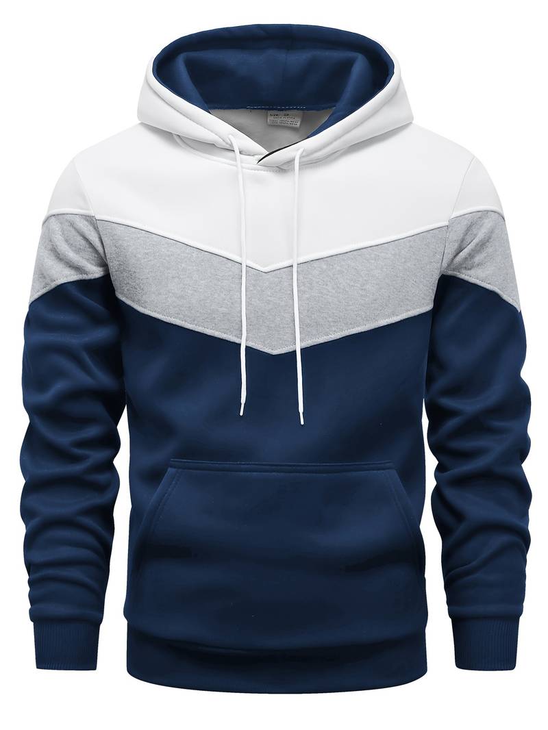 Oscar - Casual long-sleeved hoodie with drawstring and pockets