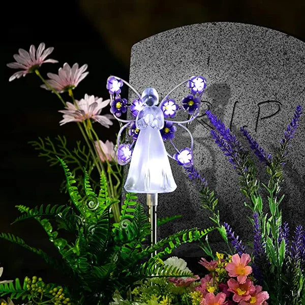 Angel Glow Solar Garden Lights