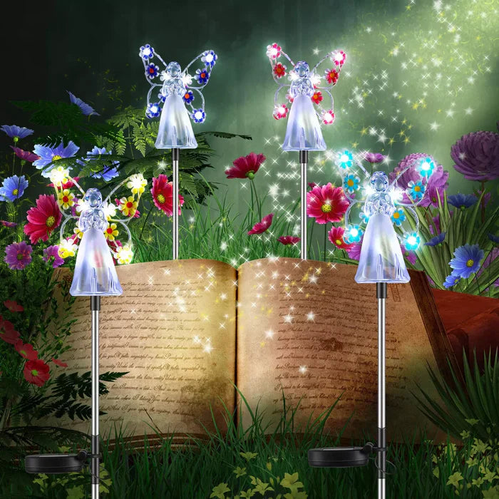 Angel Glow Solar Garden Lights