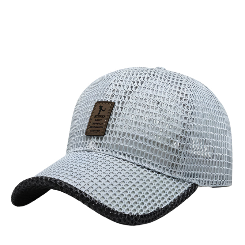 Bruce - Breathable Mesh Baseball Cap for a Sporty Look