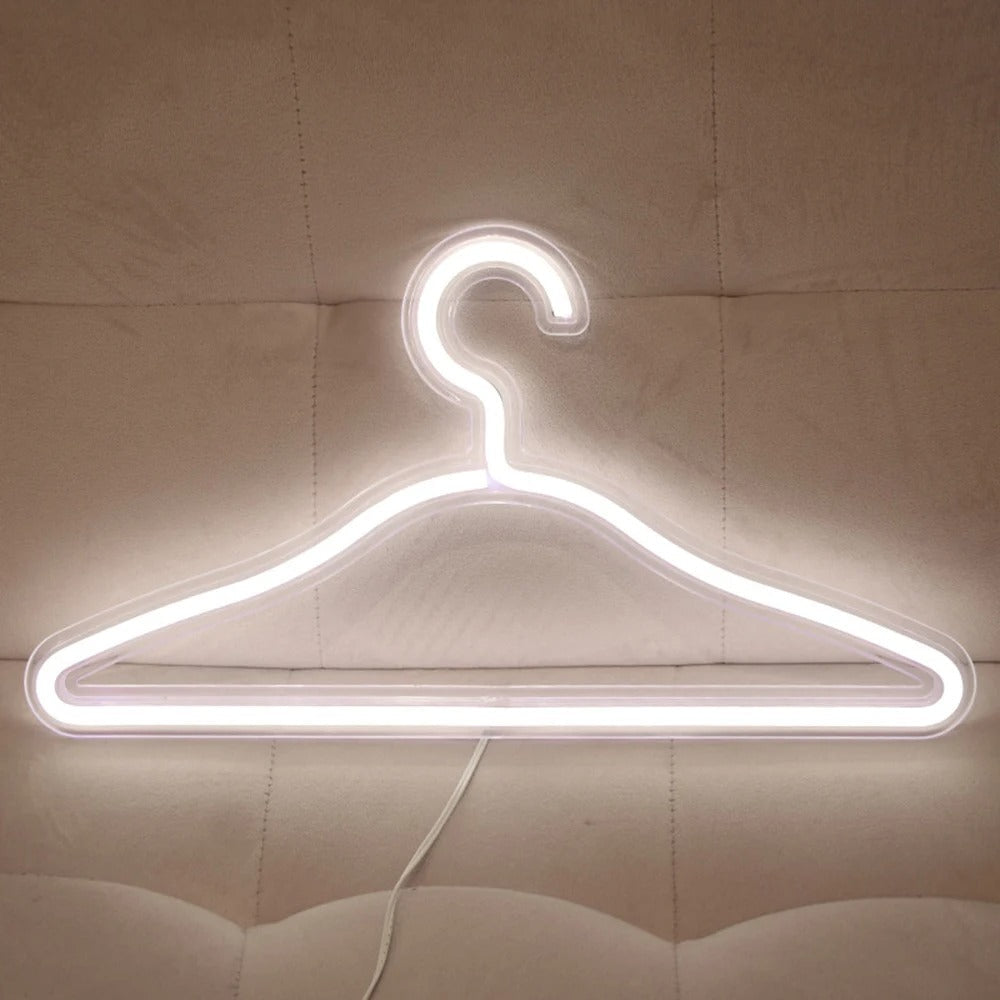 LumaHook – Stylish illuminated hangers for easy wardrobe navigation