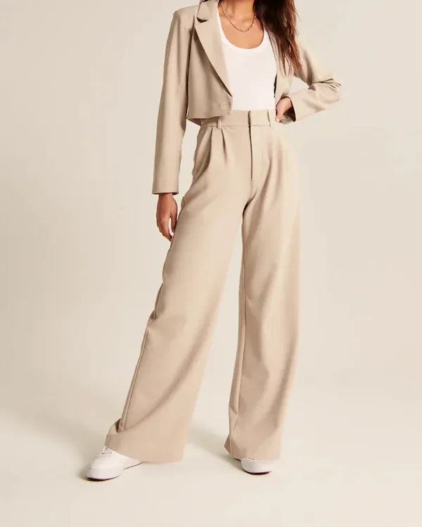 Naomi | High Waist Trousers for Women