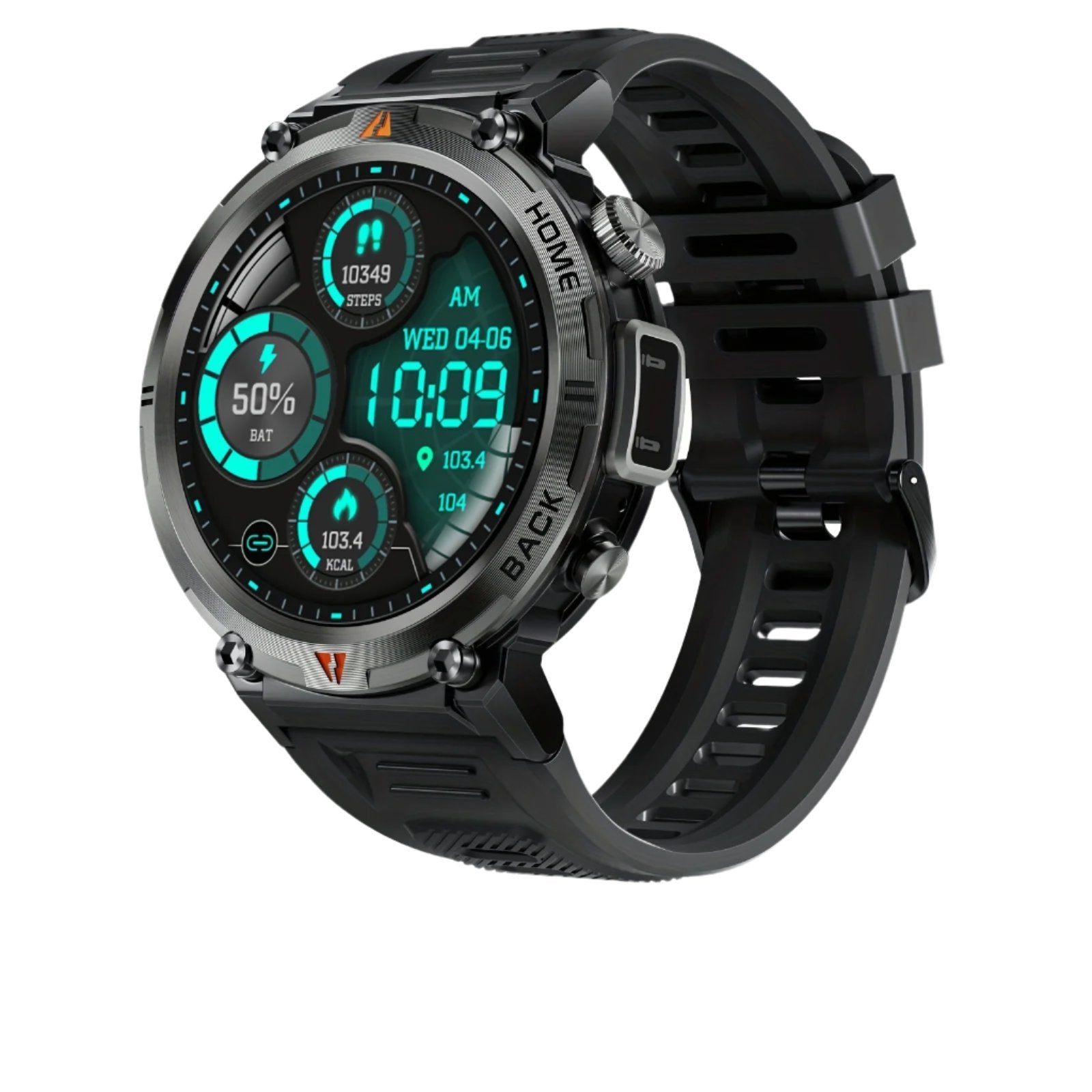 Leo - Tactical LED Fitness Smartwatch