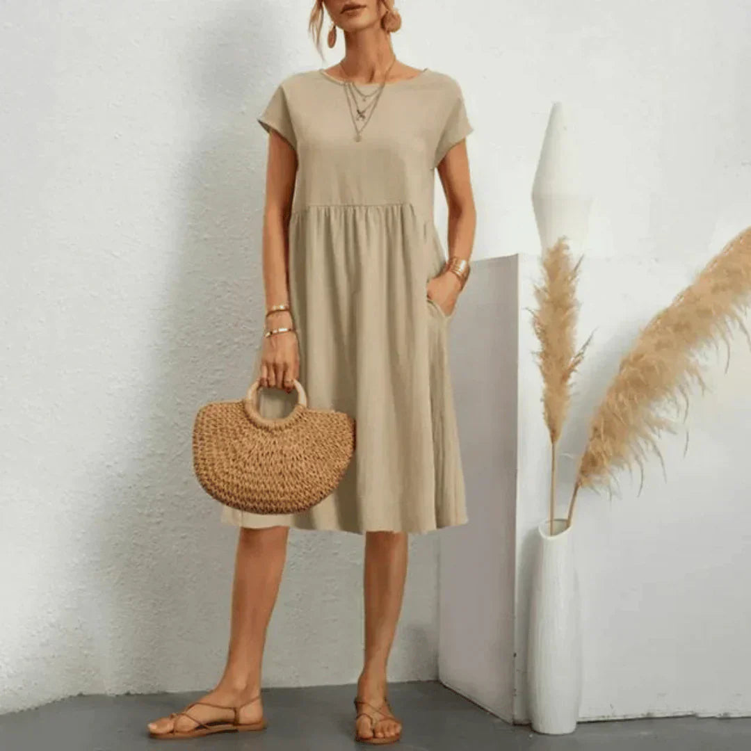 Elsie Timeless Cotton Dress