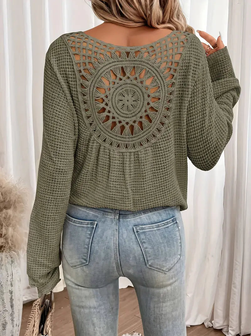 Susana | Boho Crochet Sweater