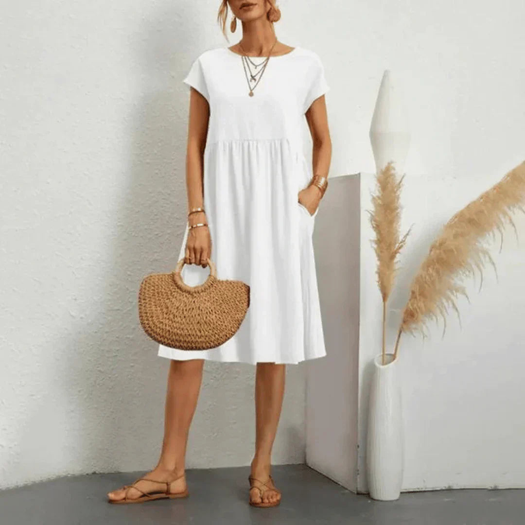 Elsie Timeless Cotton Dress