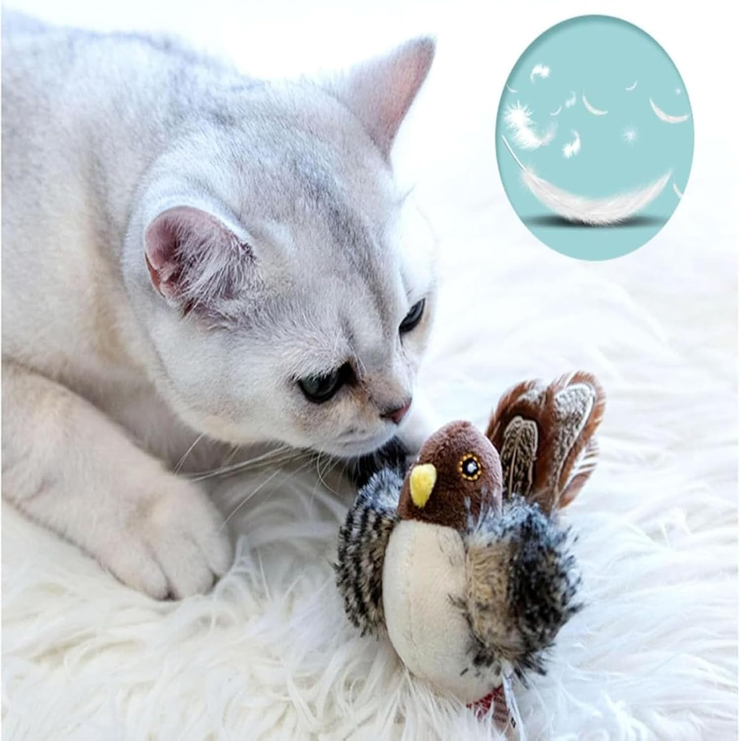 BirdFriend Interactive Cat Toy with Realistic Movement