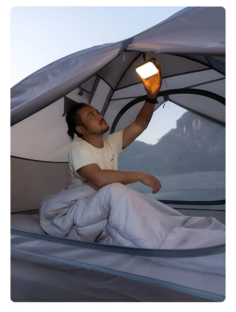 Portable LED camping light