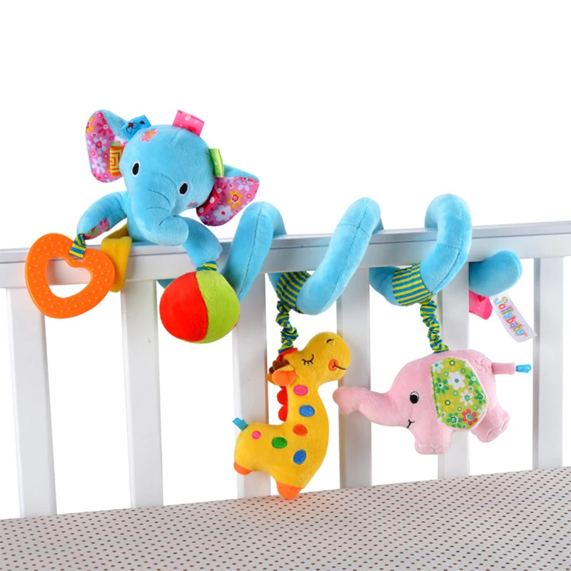 BabySpiral Comfort – Soft Activity Toy for Car Seat and Stroller