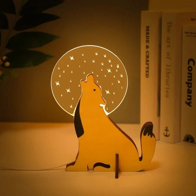 WildGlow - Animal Themed Rechargeable LED Nightlights