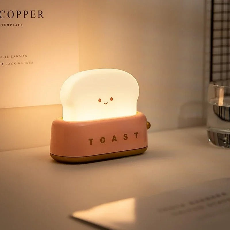 Mini Toast Bread Adjustable Table Lamp