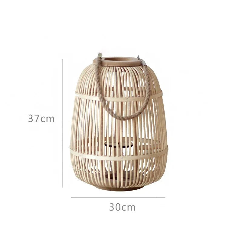 GlowWeave Boho Lantern